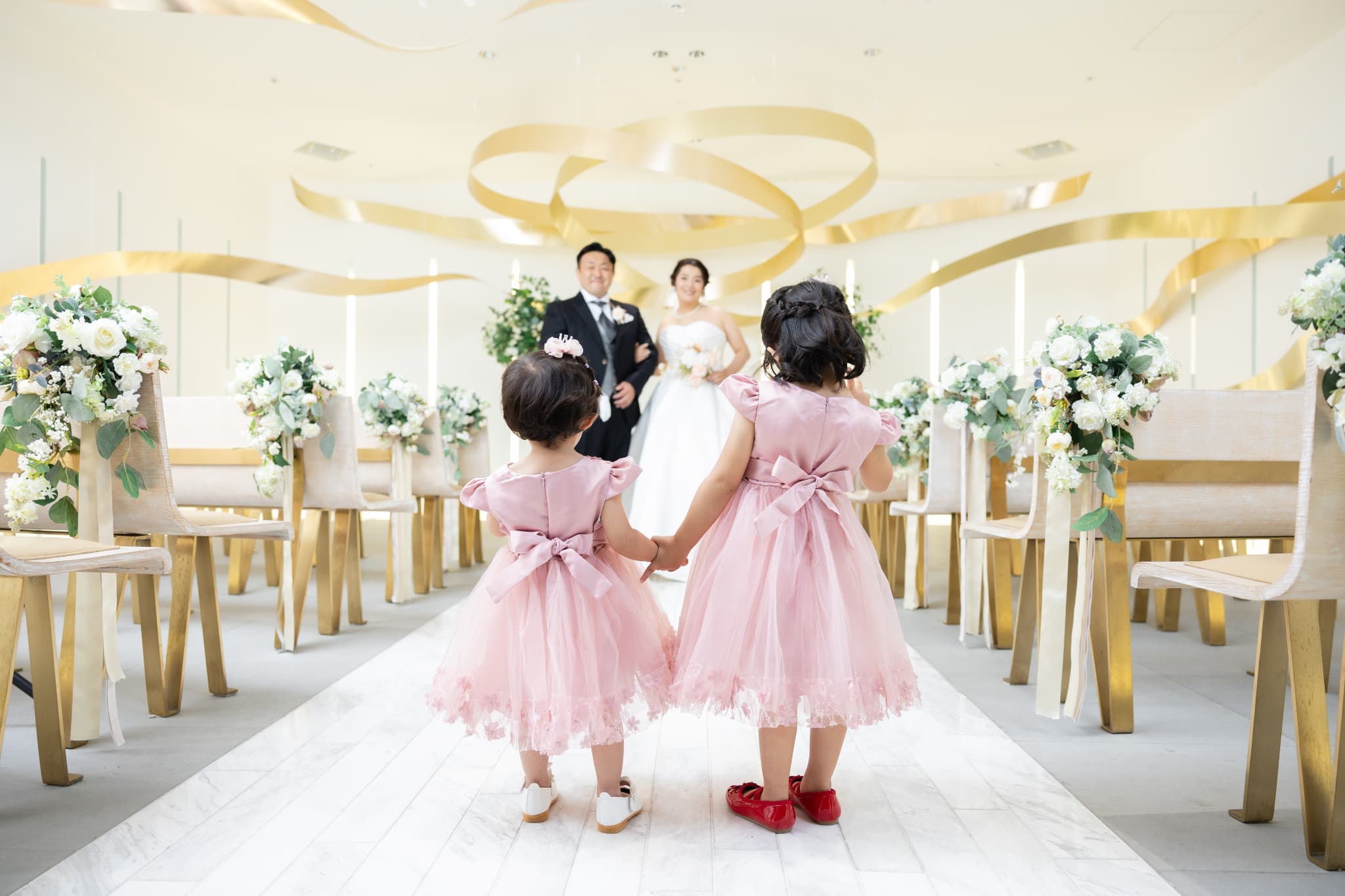 可愛いお子様と一緒に笑顔はじけるフォトウェディング！